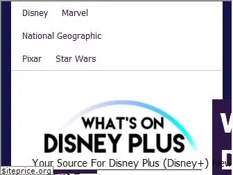 whatsondisneyplus.com