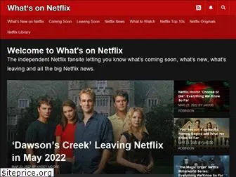 whatsonnetflix.com