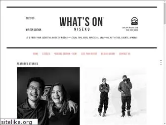 whatsonniseko.com