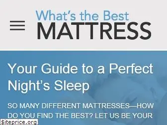 whatsthebest-mattress.com