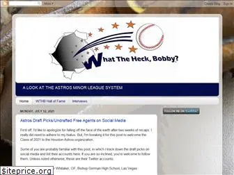 whattheheckbobby.blogspot.com