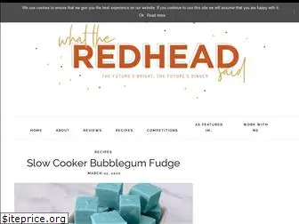 whattheredheadsaid.com