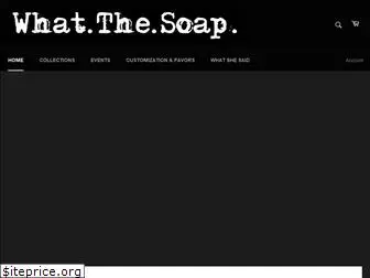 whatthesoap.com