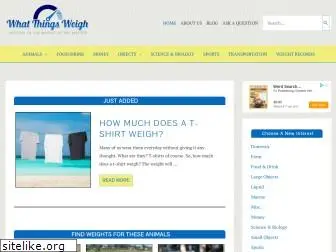 whatthingsweigh.com