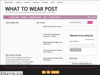 whattowearpost.com