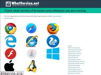 whatversion.net