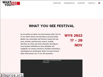 whatyouseefestival.nl