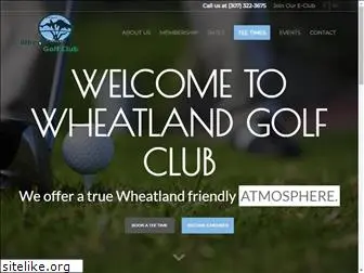 wheatlandgolf.com