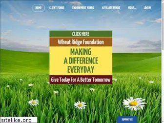 wheatridgefoundation.org