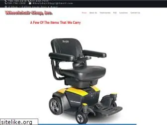 wheelchairshopinc.com
