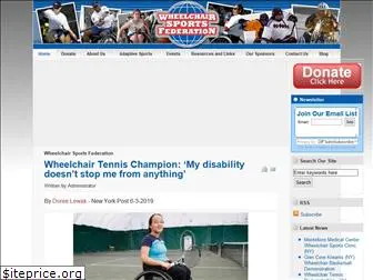 wheelchairsportsfederation.org