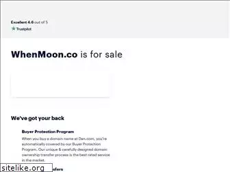 whenmoon.co