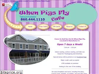 whenpigsflycafe.com