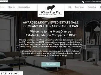 whenpigsflyestatesales.com