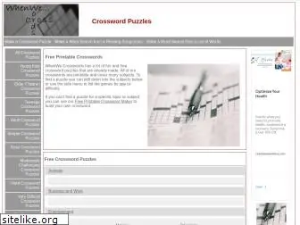 whenwecrosswords.com