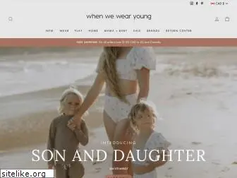 whenwewearyoung.com