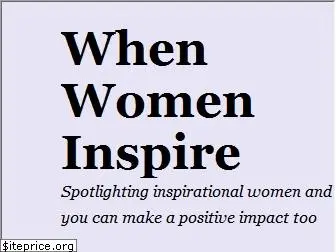 whenwomeninspire.com