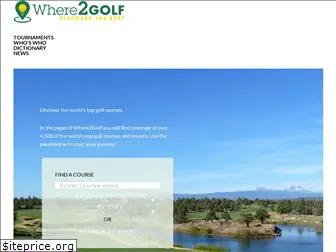 where2golf.com