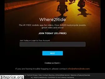 where2ride.com