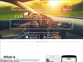 whereaboutsvehicles.com
