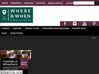 whereandwhen.com