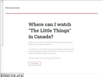 wherecaniwatch.ca