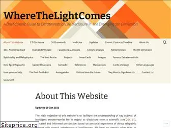wherethelightcomes.com