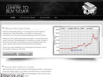 wheretobuysilver.com