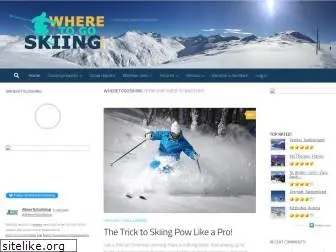 wheretogoskiing.com