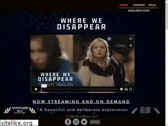 wherewedisappear.com