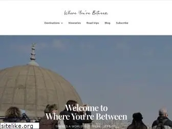 whereyourebetween.com