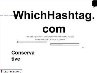 whichhashtag.com