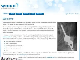 whichorthopaedicimplant.com