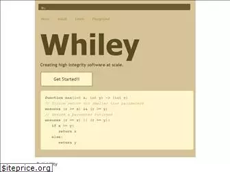 whiley.org