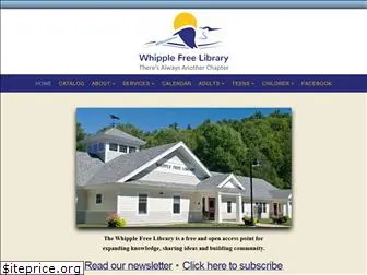 whipplefreelibrary.org