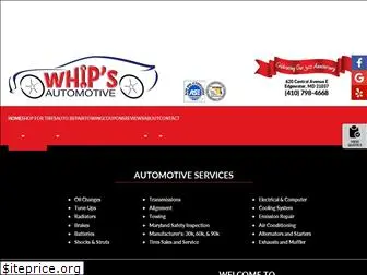 whipsautorepair.com