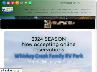 whiskeycreekfamilyrvpark.com