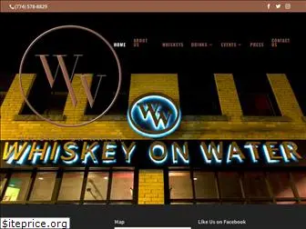 whiskeyonwater.com