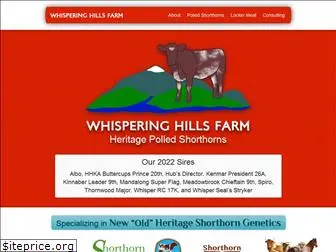 whisperinghillsfarm.com