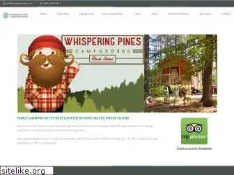 whisperingpinescamping.com