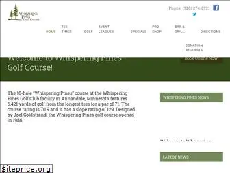 whisperingpinesgolf.com