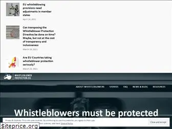 whistleblowerprotection.eu