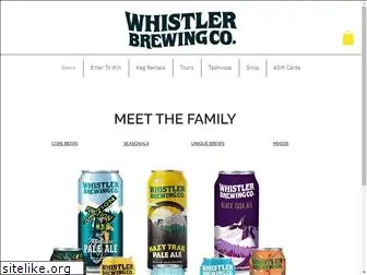 whistlerbeer.com