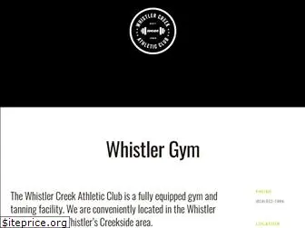 whistlergym.com