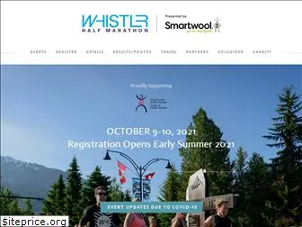 whistlerhalfmarathon.com