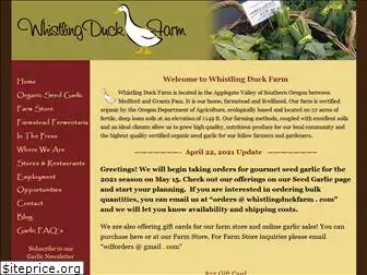 whistlingduckfarm.com