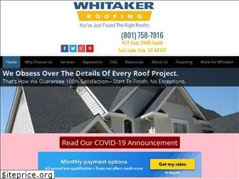 whitakerroofing.com