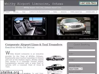 whitbyairportlimousine.com