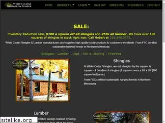 whitecedarshingles.com