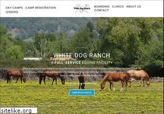 whitedogranch.com